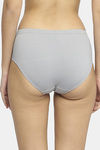 Soie High Rise Full Coverage Hipster Panty - Ash Grey — thumbnail 4